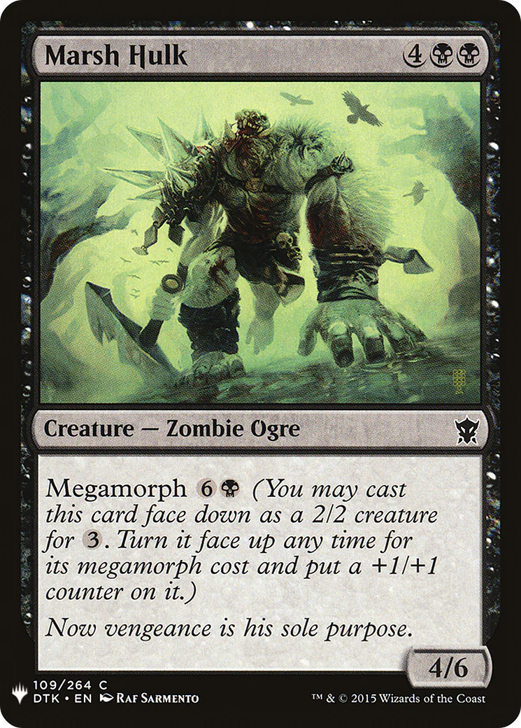Marsh Hulk (LIST-DTK-109)  - The List