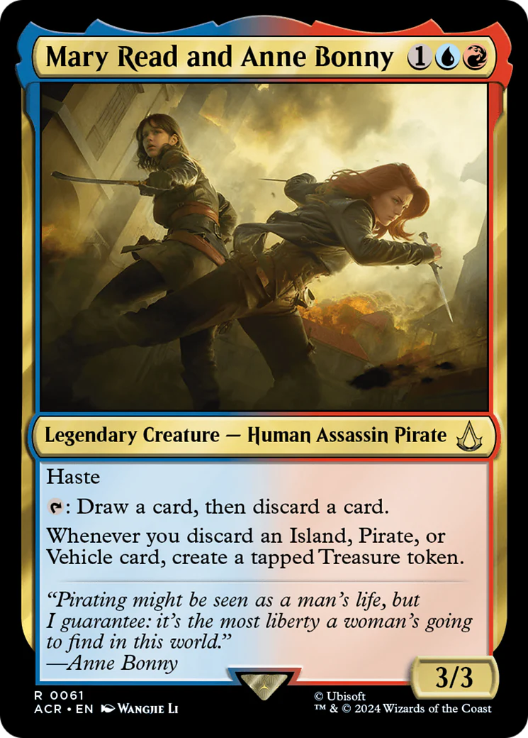 Mary Read and Anne Bonny (ACR-061)  Foil - Assassin's Creed