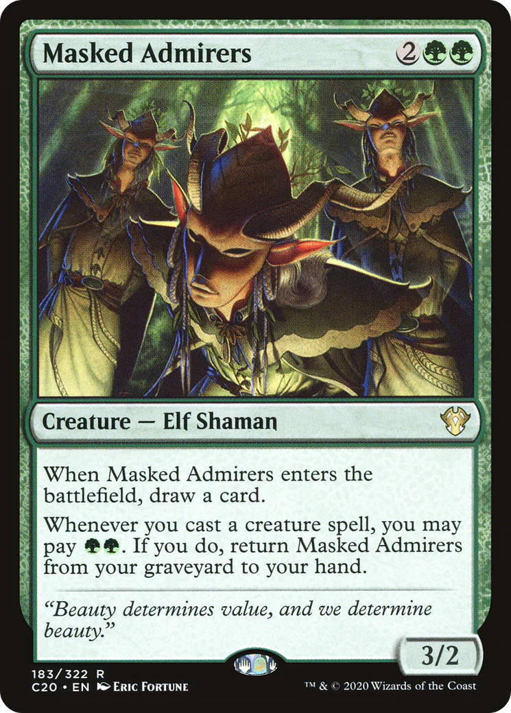 Masked Admirers (C20-183)  - Commander 2020