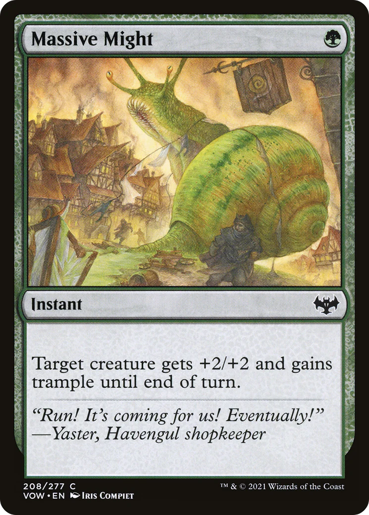 Massive Might (VOW-208)  - Innistrad: Crimson Vow
