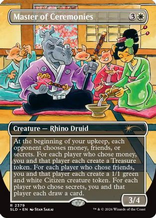 Master of Ceremonies (SLD-2379)  Foil - Secret Lair Drop Series