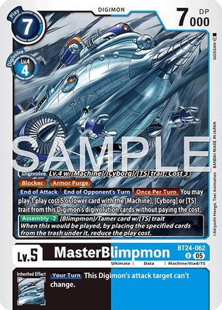 MasterBlimpon (BT24-062) - Time Stranger Foil