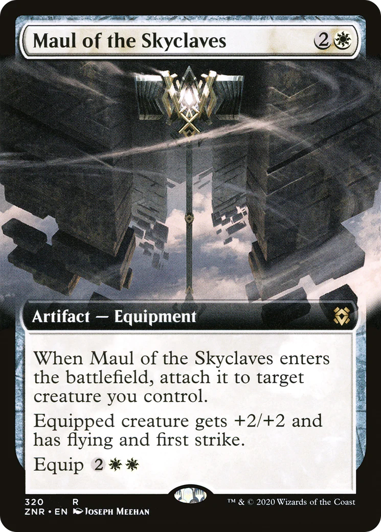 Maul of the Skyclaves (Extended Art) (ZNR-320)  - Zendikar Rising: (Extended Art)