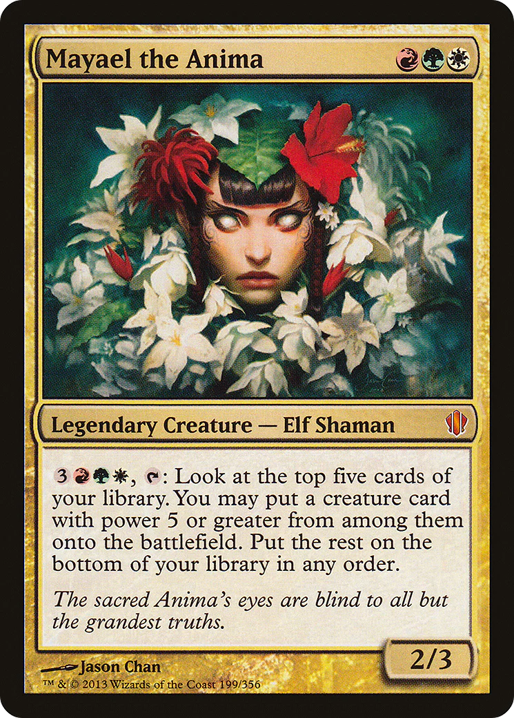 Mayael the Anima (C13-199)  - Commander 2013