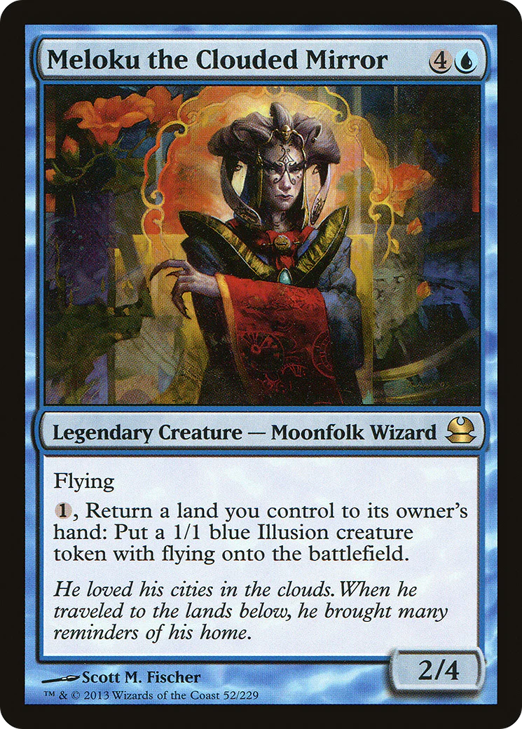 Meloku the Clouded Mirror (MMA-052) Foil - Modern Masters