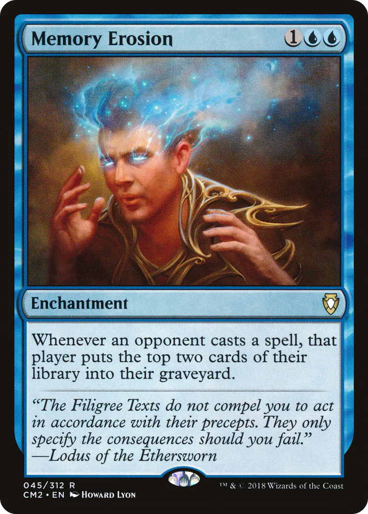 Memory Erosion (CM2-045)  - Commander Anthology Volume II