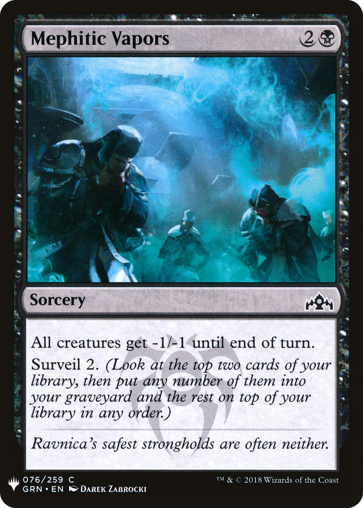 Mephitic Vapors (LIST-076) - The List