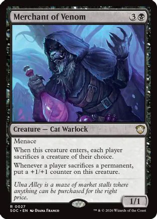Merchant of Venom (SOC-027)  - Commander: Secrets of Strixhaven