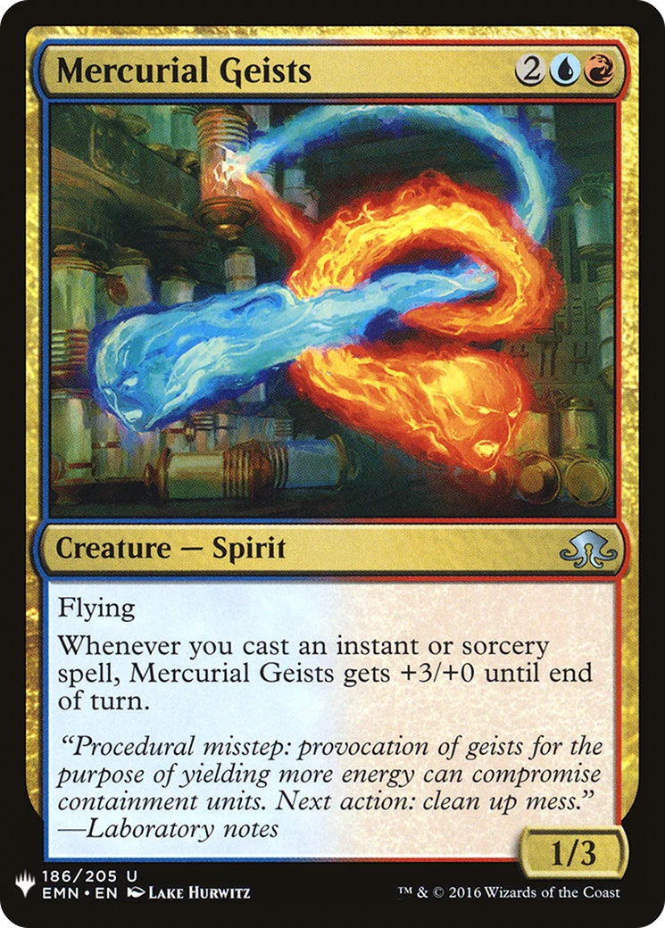 Mercurial Geists (LIST-EMN-186)  - The List