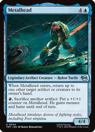 Metalhead (TMT-044)  Foil - Teenage Mutant Ninja Turtles