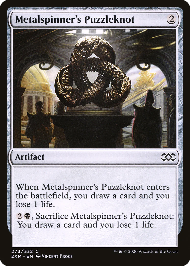 Metalspinner's Puzzleknot (2XM-273)  Foil - Double Masters
