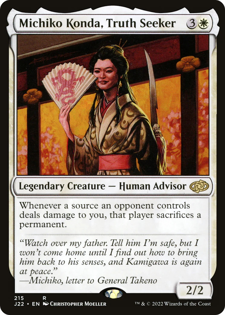 Michiko Konda, Truth Seeker (J22-215)  - Jumpstart 2022