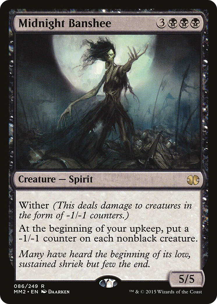 Midnight Banshee (MM2-086) Foil - Modern Masters 2015