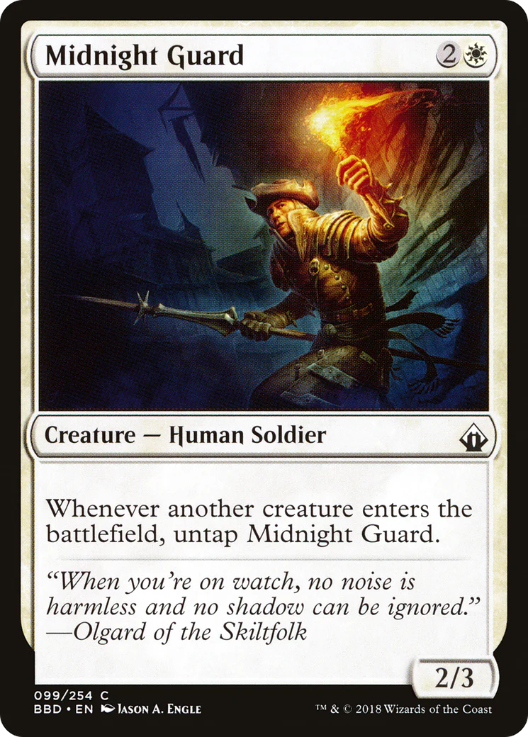 Midnight Guard (BBD-099)  Foil - Battlebond