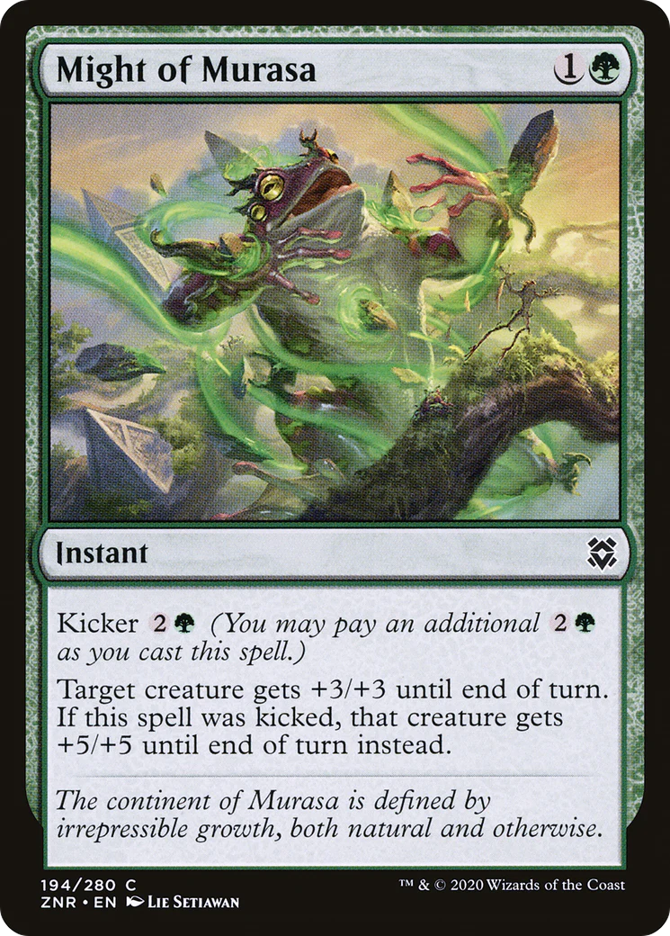 Might of Murasa (ZNR-194)  Foil - Zendikar Rising