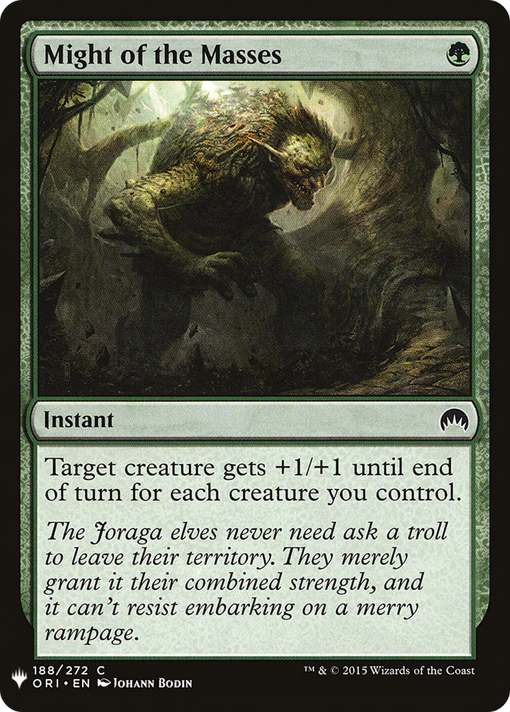 Might of the Masses (LIST-188)  - The List