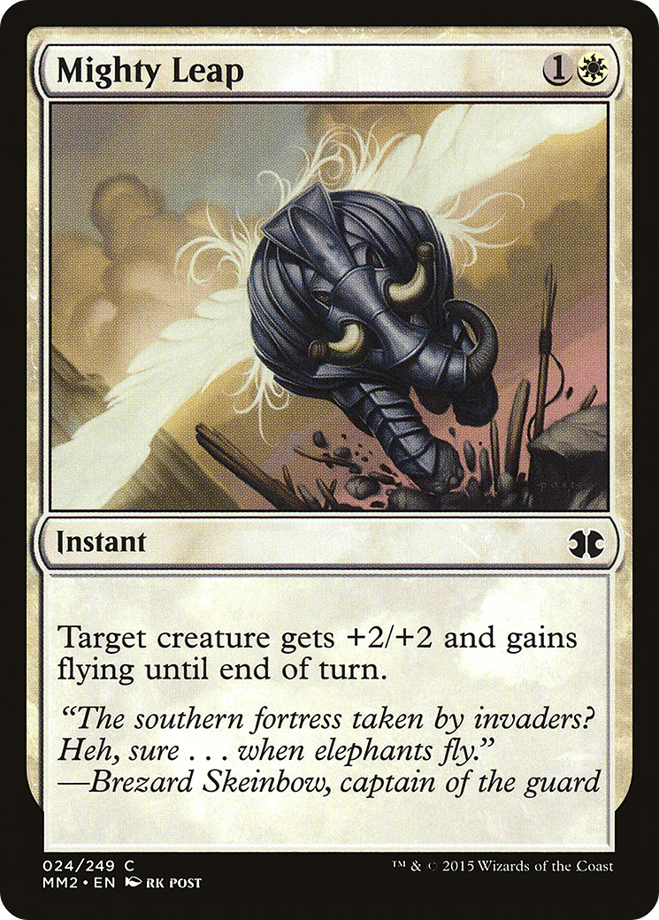Mighty Leap (MM2-024)  - Modern Masters 2015