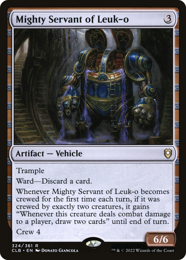 Mighty Servant of Leuk-o (CLB-324)  - Commander Legends: Battle for Baldur's Gate