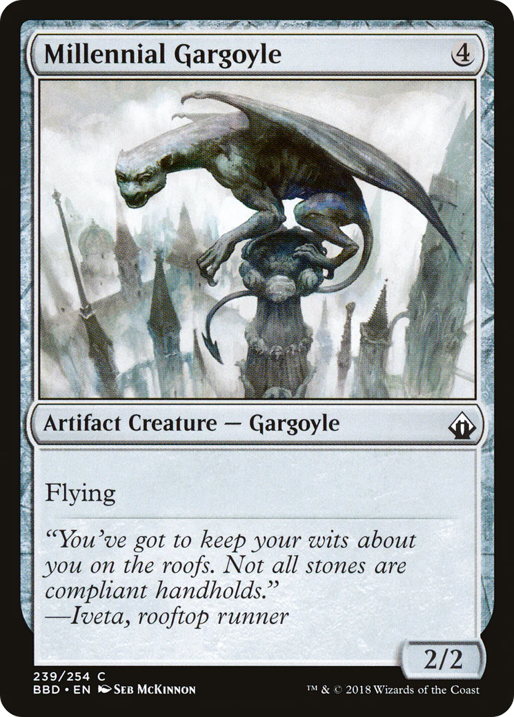 Millennial Gargoyle (BBD-239)  Foil - Battlebond