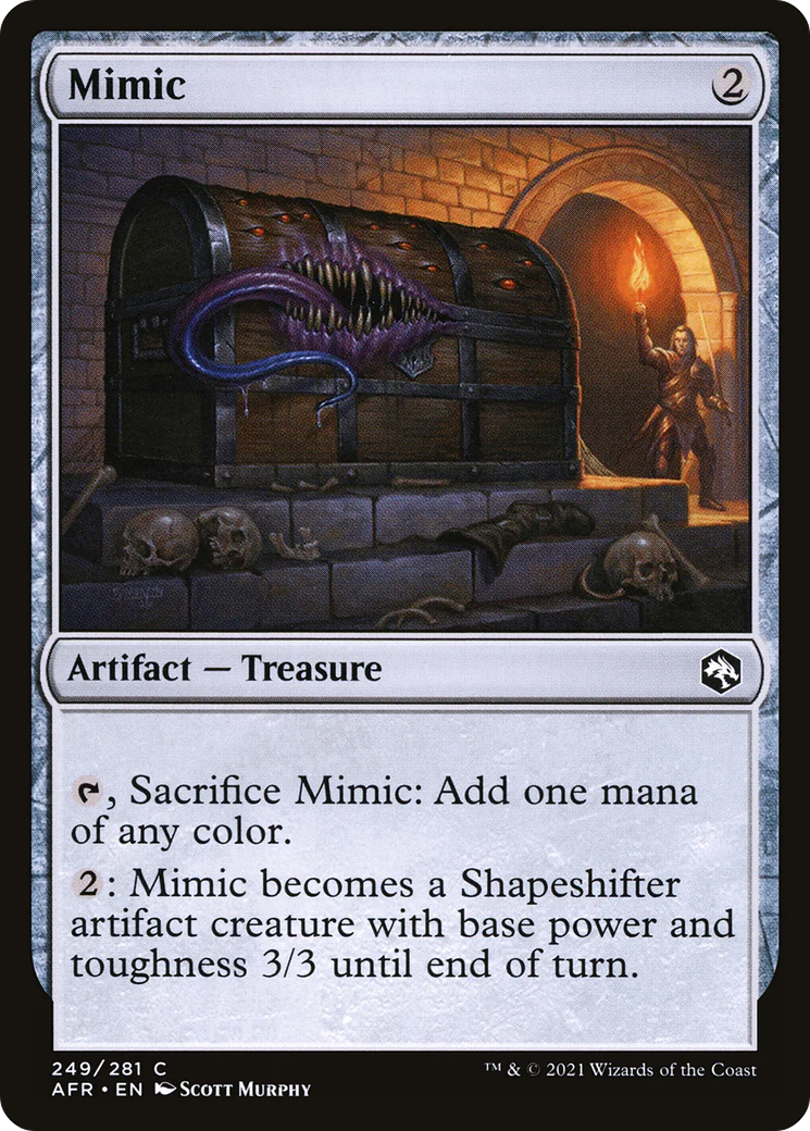 Mimic (AFR-249)  Foil - Adventures in the Forgotten Realms