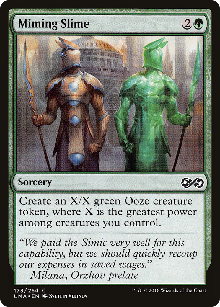 Miming Slime (UMA-173)  - Ultimate Masters