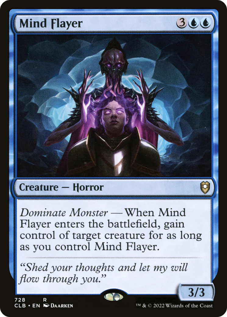 Mind Flayer (CLB-728)  - Commander Legends: Battle for Baldur's Gate