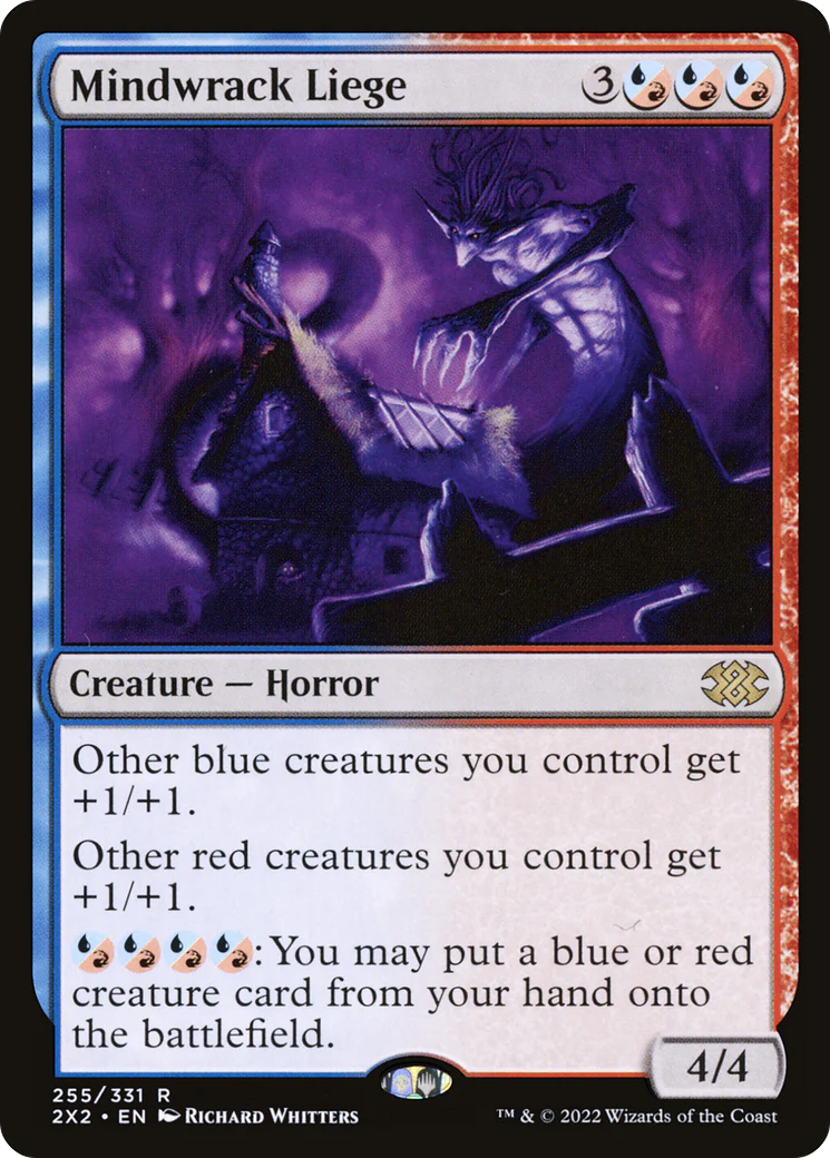 Mindwrack Liege (2X2-255)  Foil - Double Masters 2022