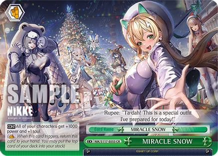 MIRACLE SNOW (NIK/S117-E055 CR) - GODDESS OF VICTORY: NIKKE