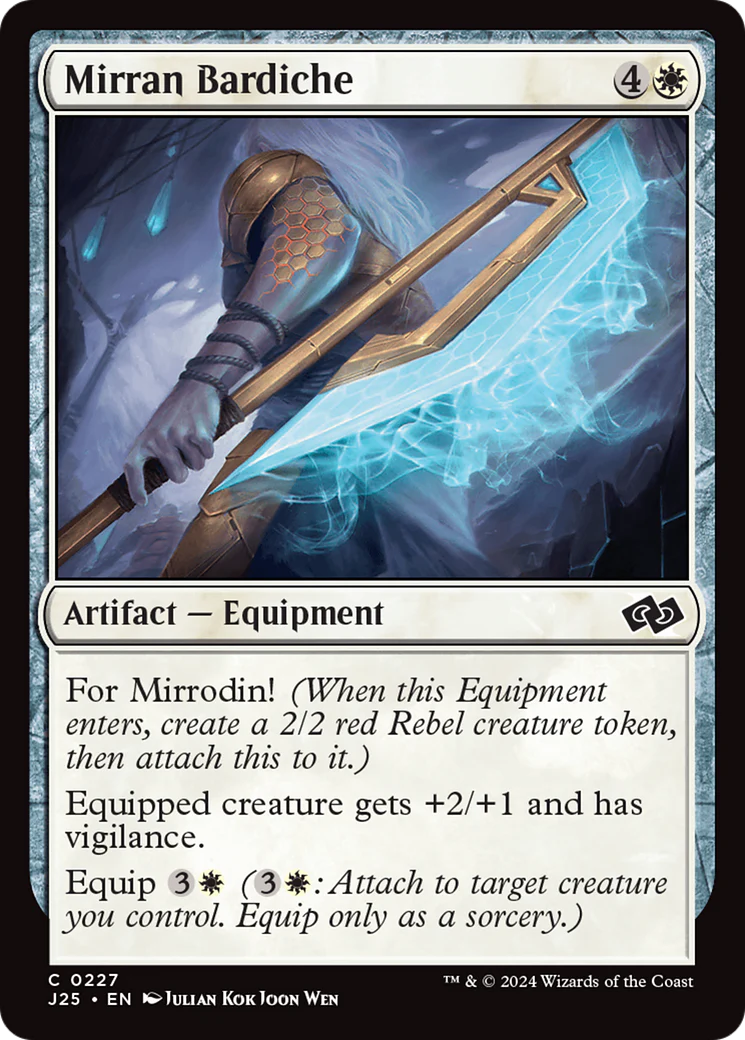 Mirran Bardiche (J25-227)  - Foundations Jumpstart