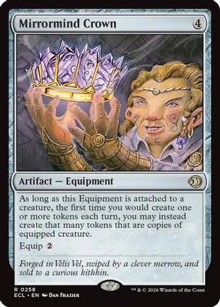 Mirrormind Crown (ECL-258)  Foil - Lorwyn Eclipsed