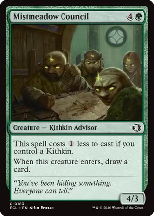 Mistmeadow Council (ECL-183)  Foil - Lorwyn Eclipsed