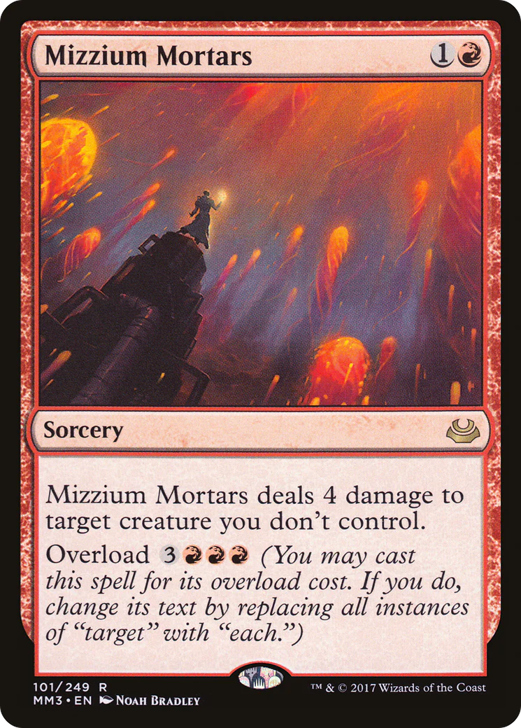 Mizzium Mortars (MM3-101)  - Modern Masters 2017