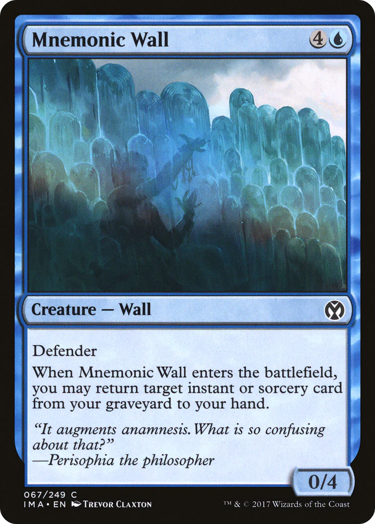 Mnemonic Wall (IMA-067)  - Iconic Masters