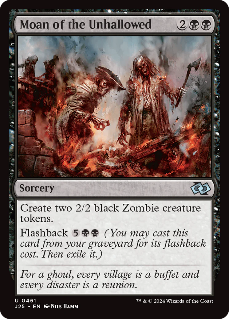 Moan of the Unhallowed (J25-461)  - Foundations Jumpstart
