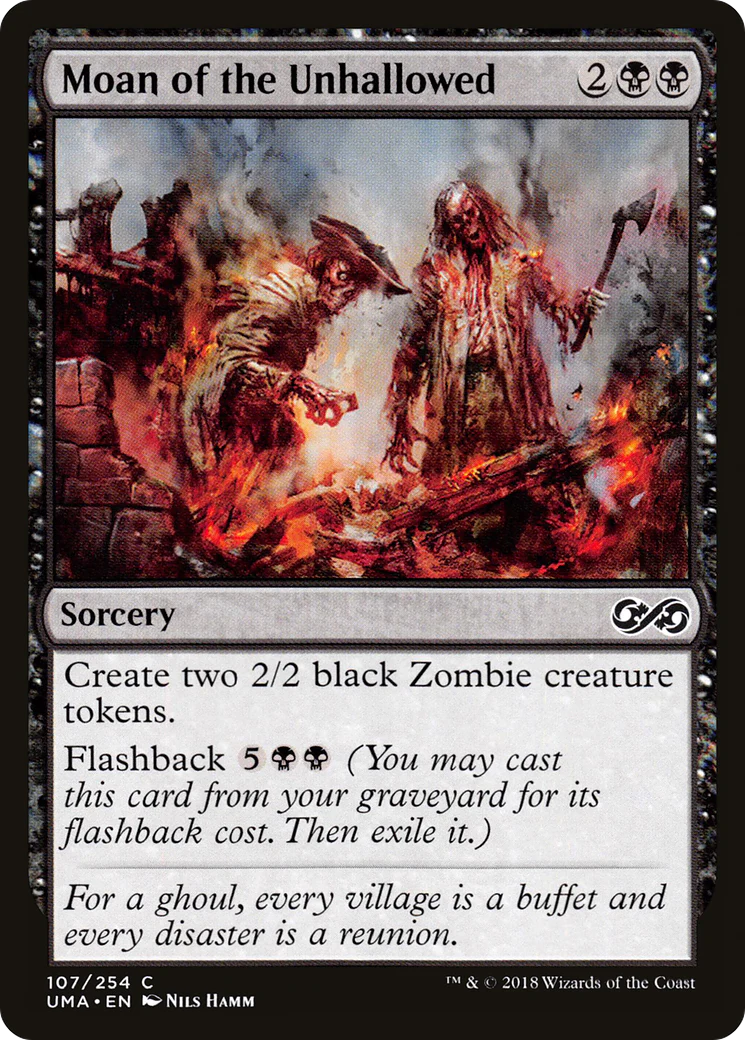 Moan of the Unhallowed (UMA-107)  Foil - Ultimate Masters