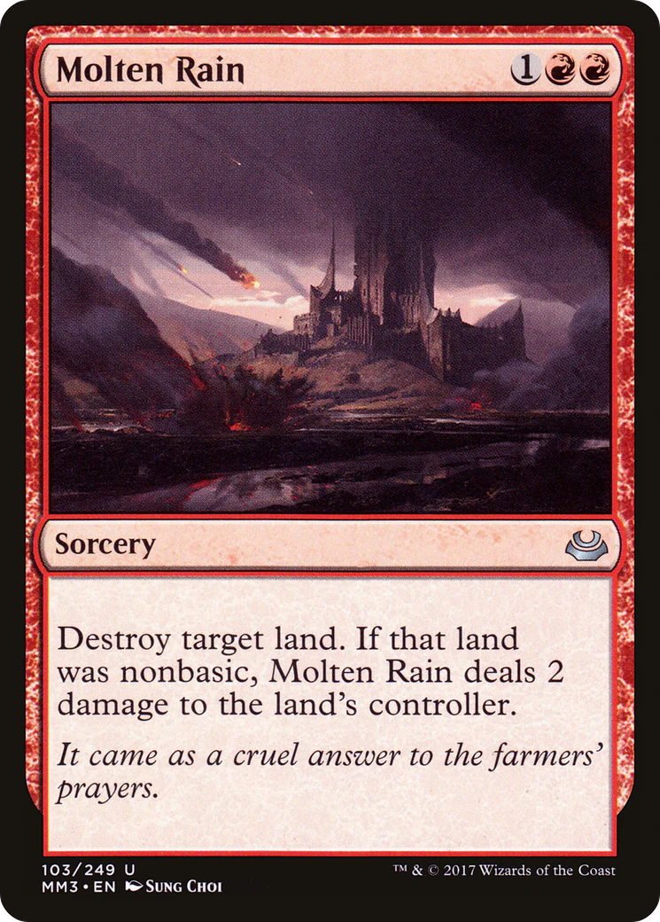 Molten Rain (MM3-103)  - Modern Masters 2017