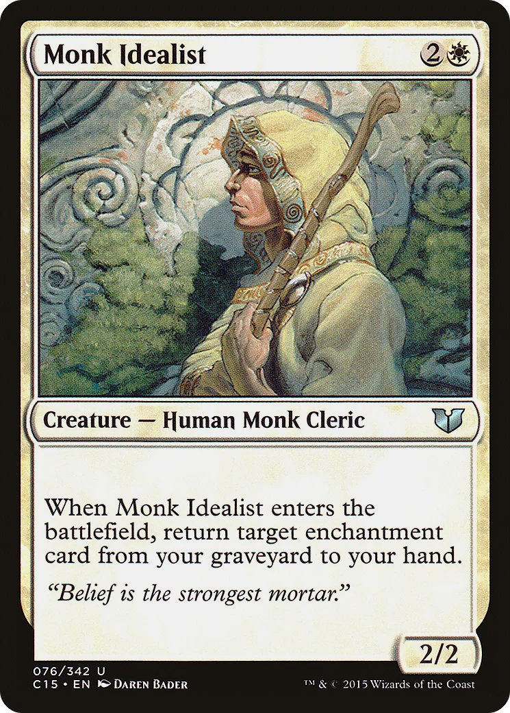 Monk Idealist (C15-076)  - Commander 2015