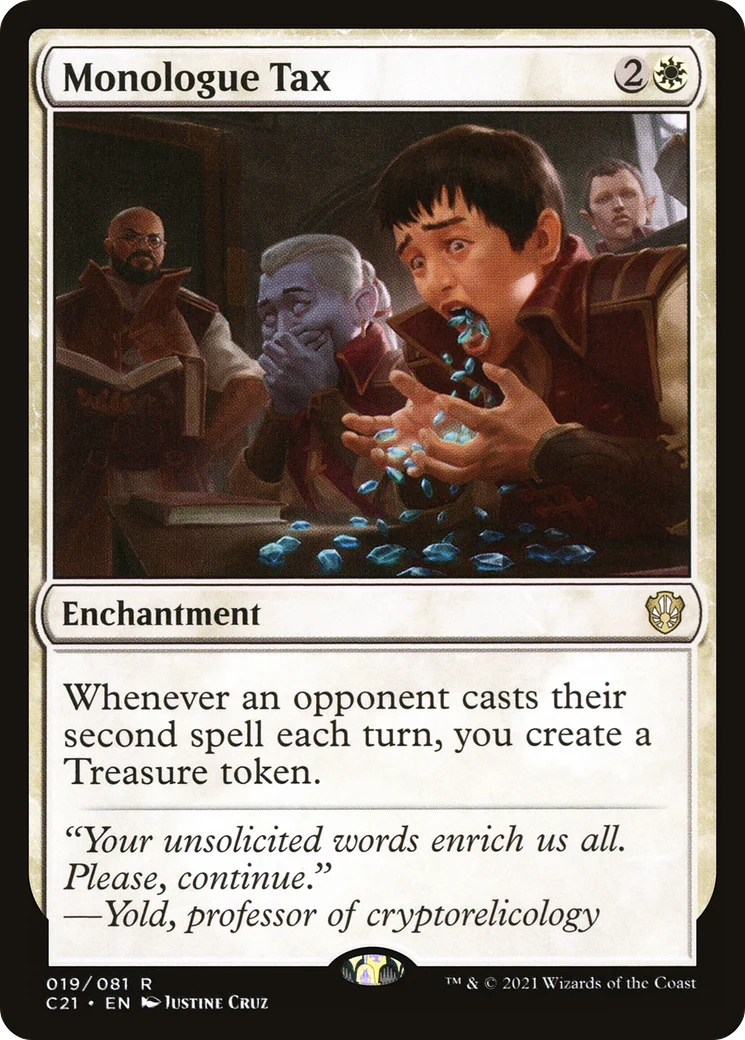 Monologue Tax (C21-019)  - Commander 2021