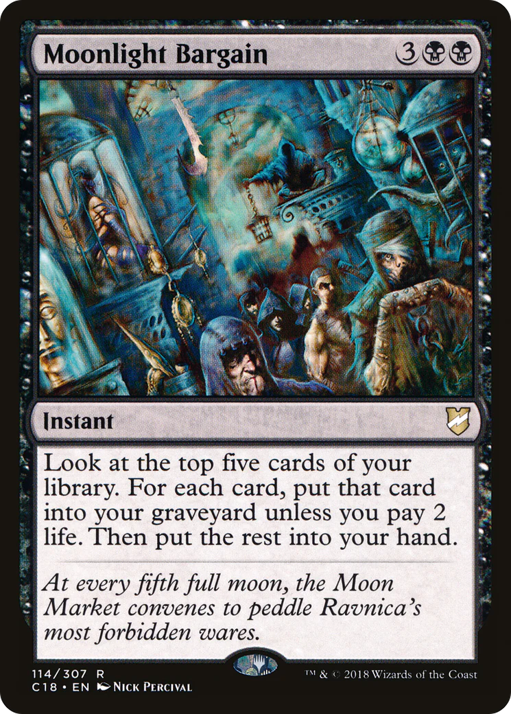 Moonlight Bargain (C18-114)  - Commander 2018