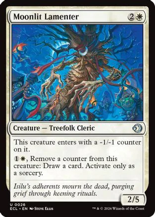 Moonlit Lamenter (ECL-026) Foil - Lorwyn Eclipsed