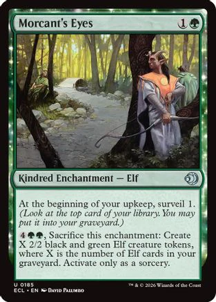 Morcant's Eyes (ECL-185)  - Lorwyn Eclipsed