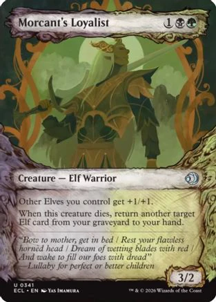 Morcant's Loyalist (Showcase) (ECL-341) Foil - Lorwyn Eclipsed