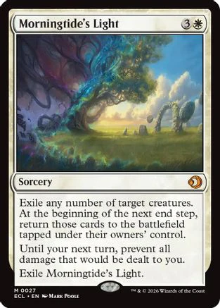 Morningtide's Light (ECL-027) Foil - Lorwyn Eclipsed