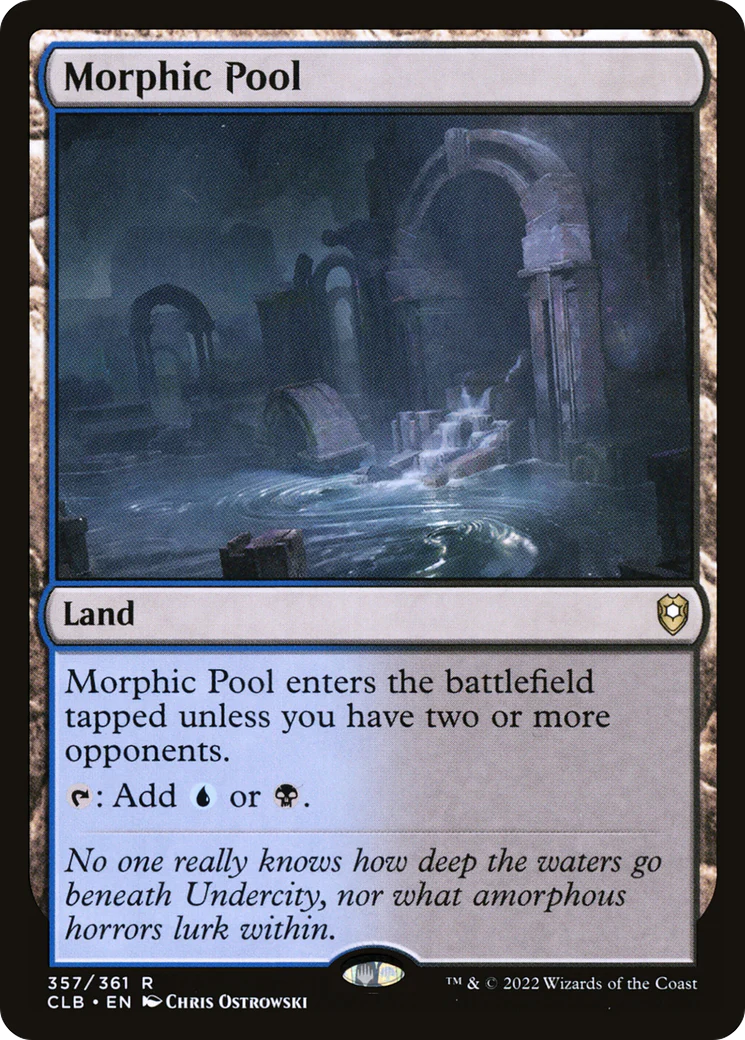 Morphic Pool (CLB-357)  Foil - Commander Legends: Battle for Baldur's Gate