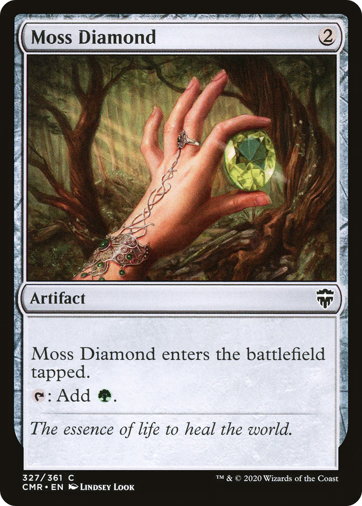 Moss Diamond (CMR-327)  - Commander Legends