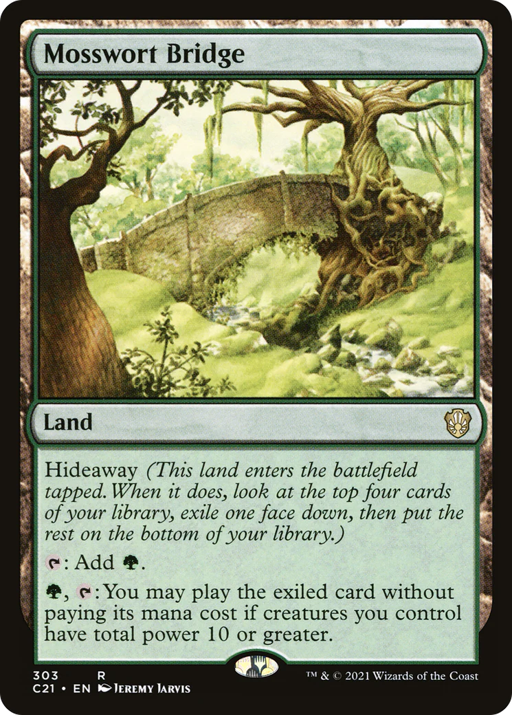 Mosswort Bridge (C21-303)  - Commander 2021