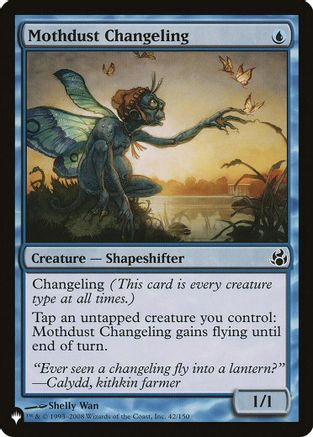Mothdust Changeling (MOR) (LIST-042)  - The List Reprints