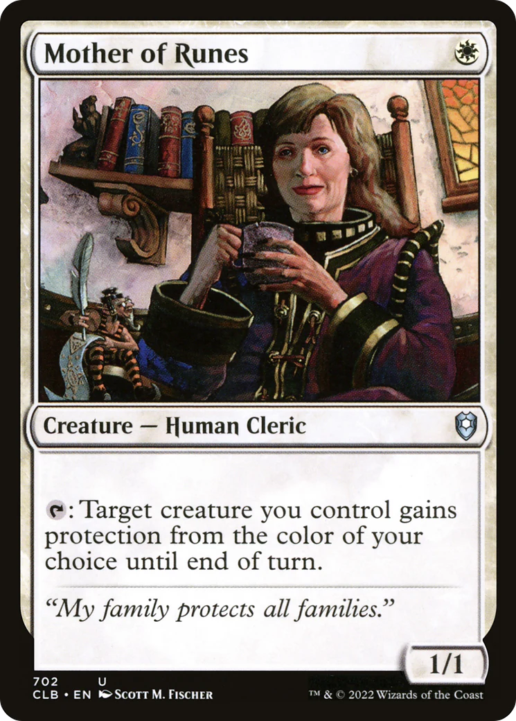 Mother of Runes (CLB-702)  - Commander Legends: Battle for Baldur's Gate