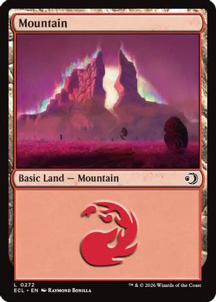 Mountain (0272) (ECL-272)  Foil - Lorwyn Eclipsed