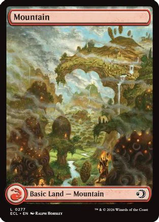 Mountain (0277) (ECL-277)  - Lorwyn Eclipsed